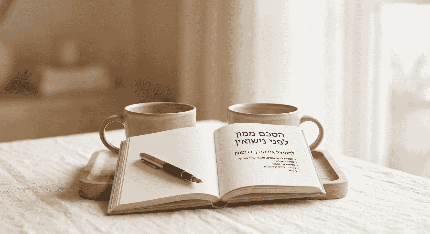 הסכם ממון לפני נישואין